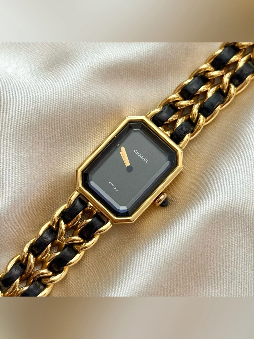 AUTHENTIC VINTAGE CHANEL PREMIERE M WATCH - WITH BOX